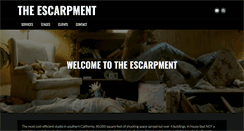 Desktop Screenshot of escarpmentstudios.com