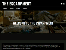 Tablet Screenshot of escarpmentstudios.com